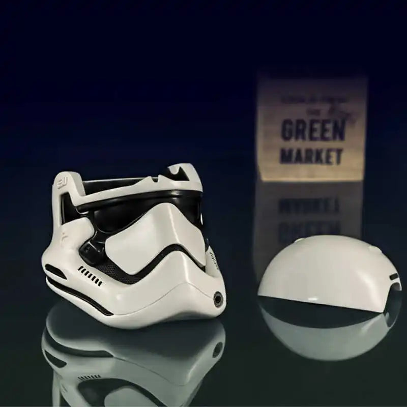 Iron Man and Stormtrooper Helmet Ashtray & Storage Box