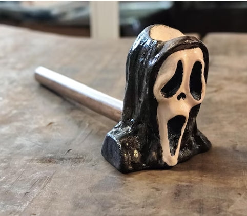 Ceramic Scream Ghost face smoking pipe