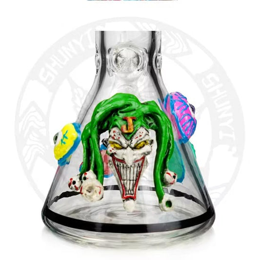 Cool Clown Glass Bong – Add a Playful Twist to Your Sessions