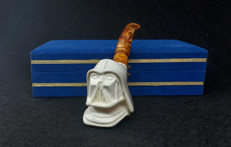 Darth Vader Meerschaum Pipe – Custom-Made Star Wars Masterpiece