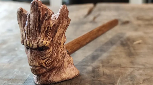 Groot ceramic smoking pipe